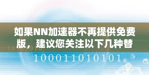 如果NN加速器不再提供免费版，建议您关注以下几种替代方案