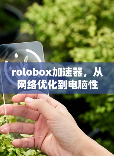 rolobox加速器,从网络优化到电脑性能的全能加速工具 rolobox加速器,从网络优化到电脑性能的全能加速工具