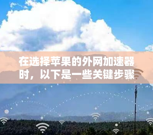 在选择苹果的外网加速器时，以下是一些关键步骤和推荐，帮助你高效地下载资源