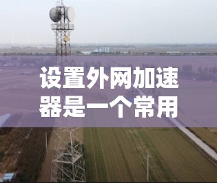 设置外网加速器是一个常用的网络优化工具,能够提升网络速度,提高使用效果。以下是详细的步骤指南 设置外网加速器是一个常用的网络优化工具,能够提升网络速度,提高使用效果。以下是详细的步骤指南