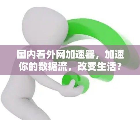 国内看外网加速器，加速你的数据流，改变生活？