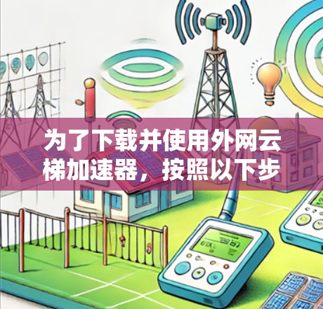 为了下载并使用外网云梯加速器，按照以下步骤操作
