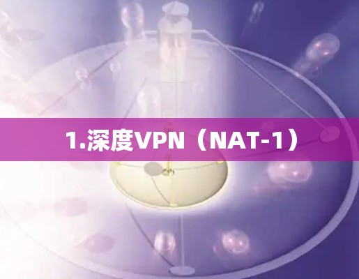 1.深度VPN（NAT-1）